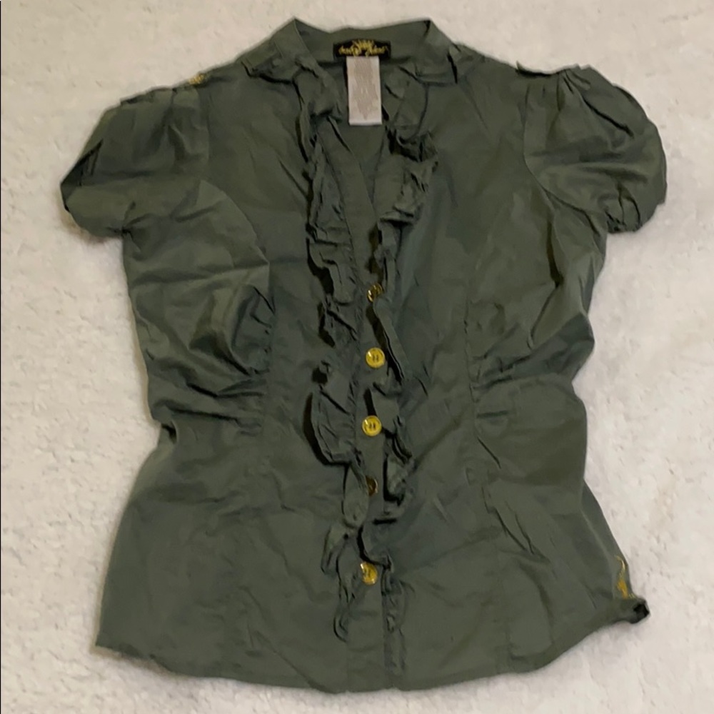 Baby Phat button up blouse